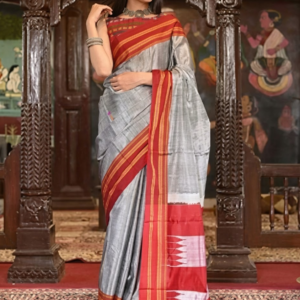Silver Grace Handloom Saree
