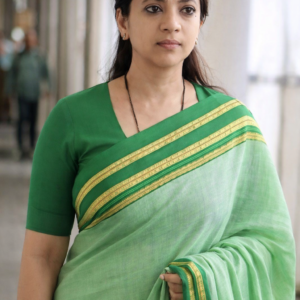 Emerald Grace Handloom Saree